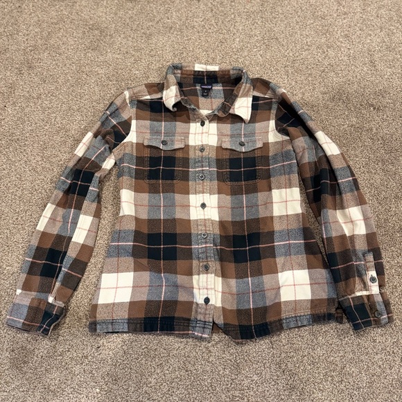 Patagonia | Tops | Patagonia Checkered Flannel Shirt | Poshmark